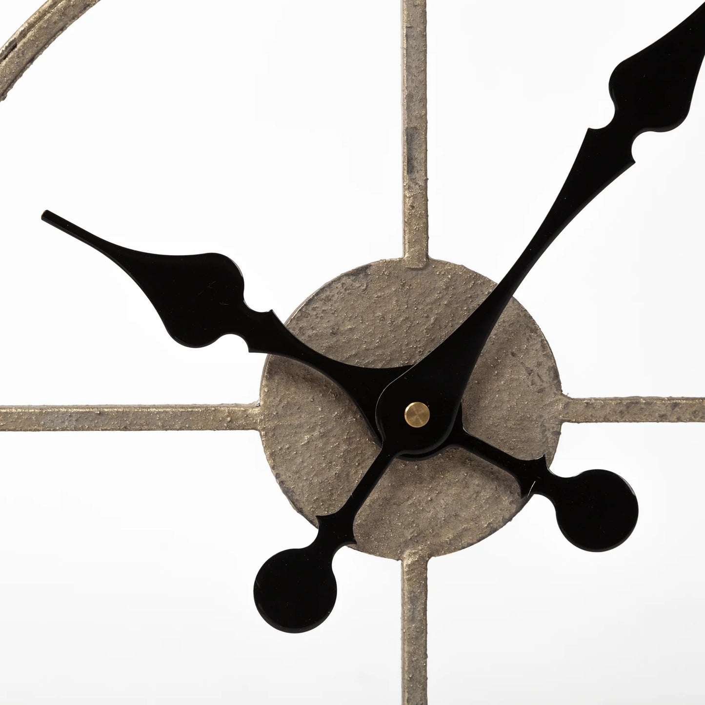 Mething Oversized Farmhouse Wall Clock – Rustic Wood and Metal Design with Large Roman Numerals for Timeless Appeal