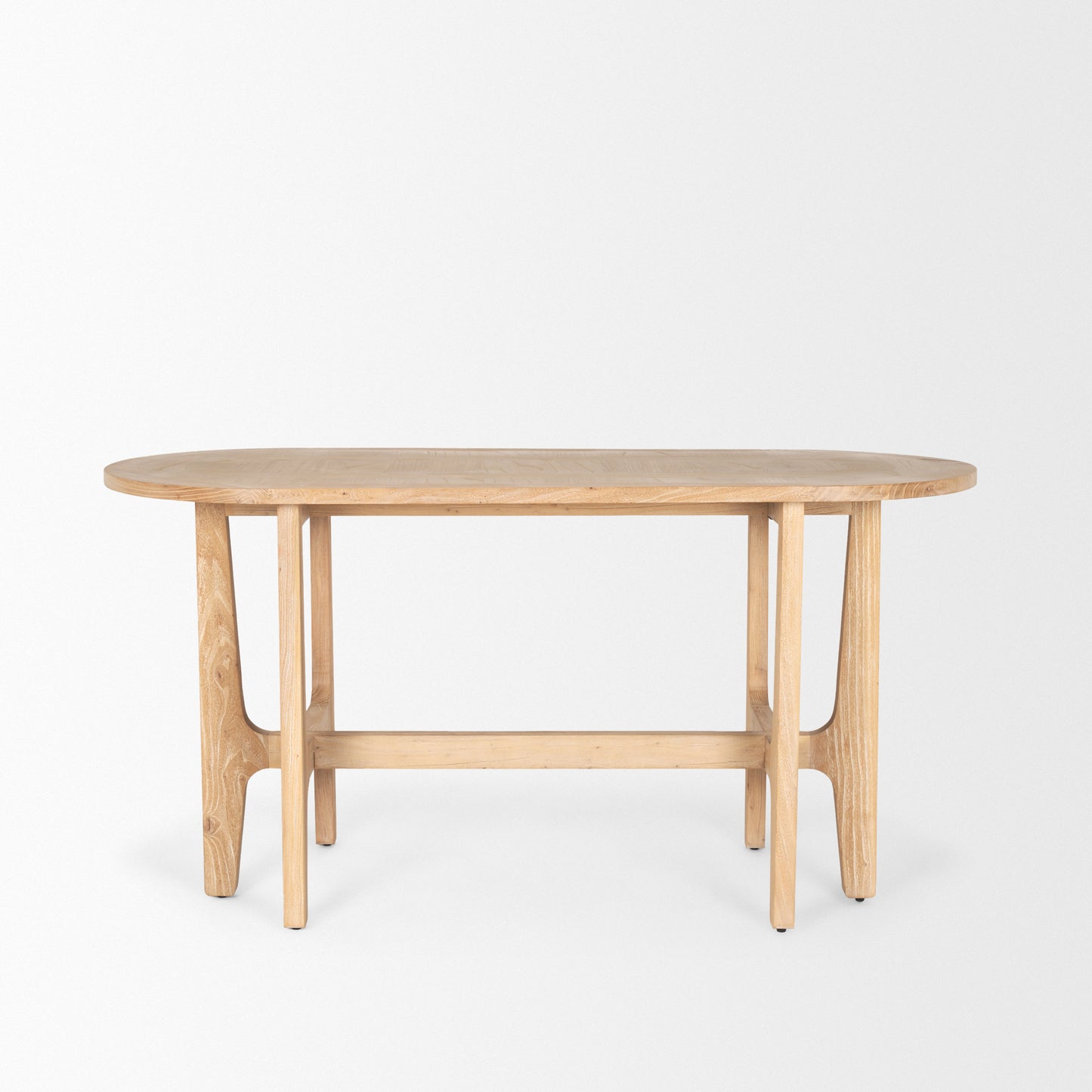 Taylin Light Brown Solid Wood Desk - Stylish and Durable Home Office Furniture