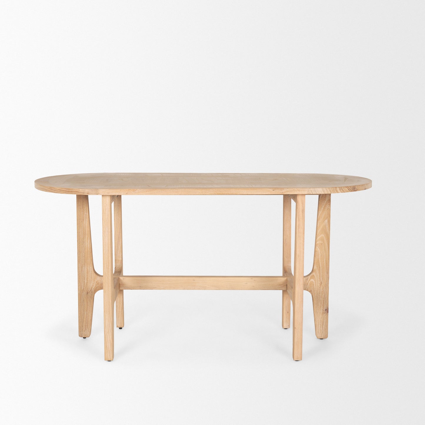 Taylin Light Brown Solid Wood Desk - Stylish and Durable Home Office Furniture