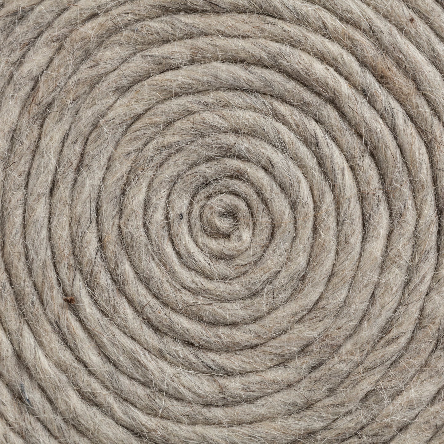Allium Handwoven Wool Pouf - Stylish Diamond Weave Design for Chic Home Decor Accents