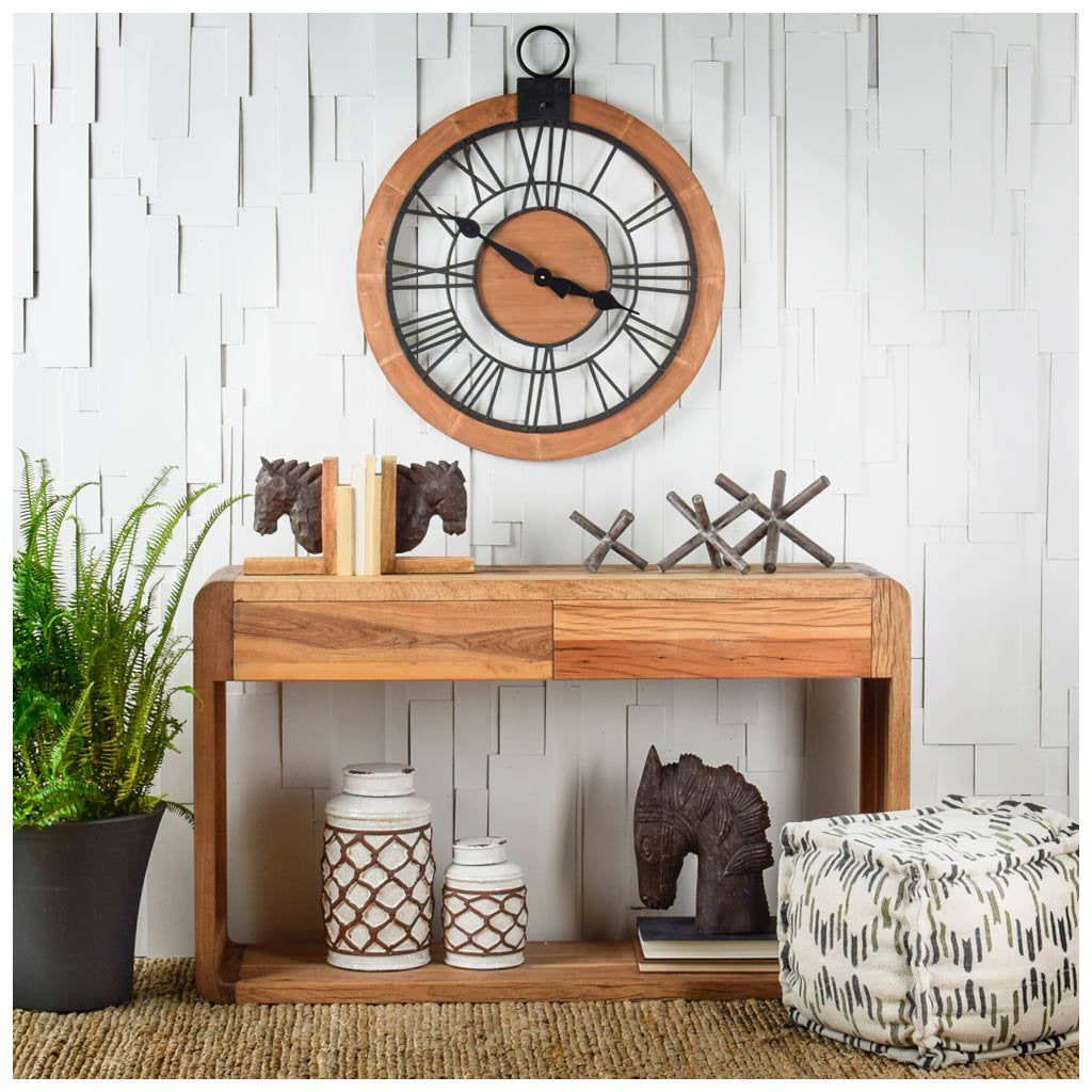 Astericks III Small 6L x 6W Brown Metal Decor Object - Stylish Minimalist Accent for Any Space