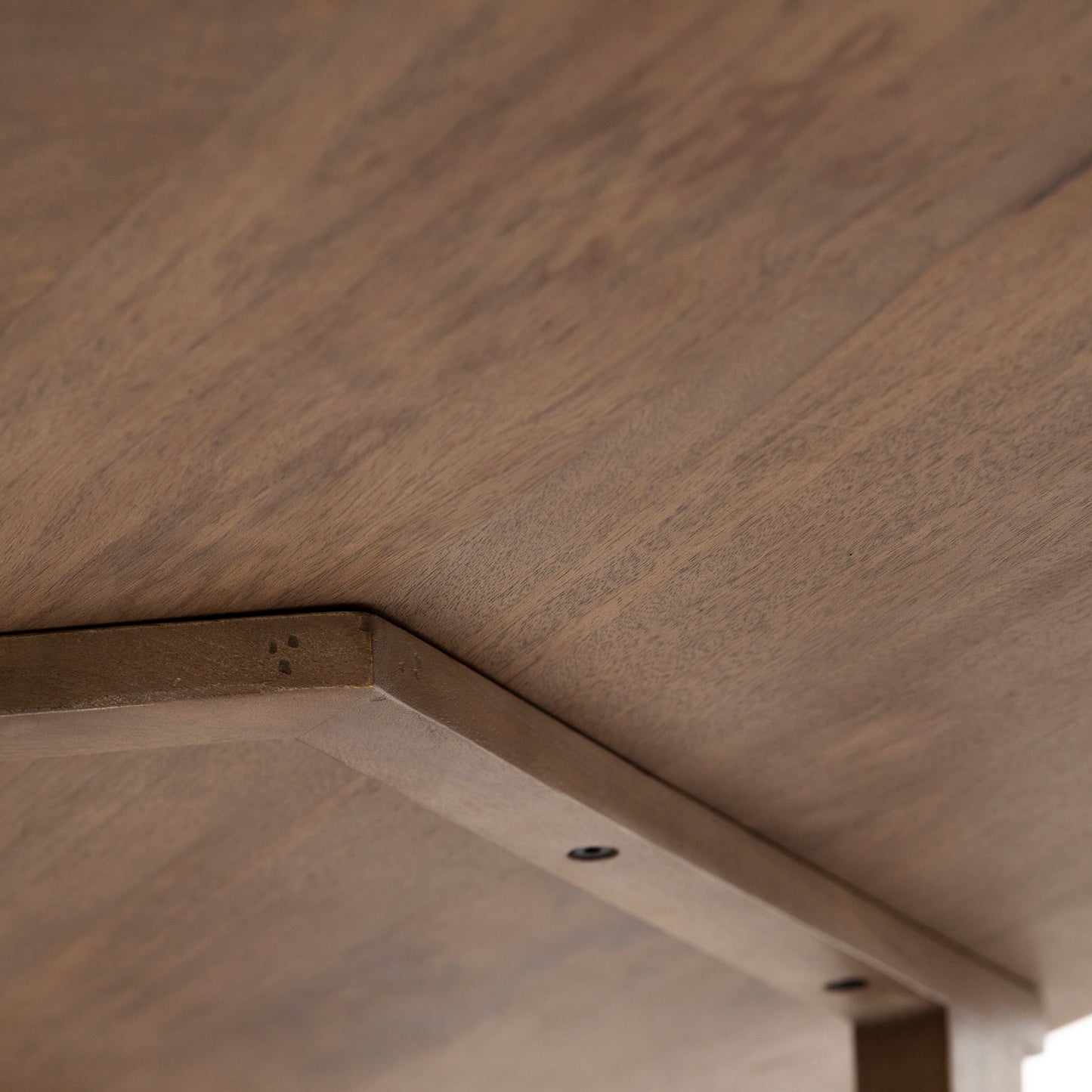 Denver Rectangular Brown Solid Wood Top and Base Dining Table for a Timeless and Stylish Dining Experience