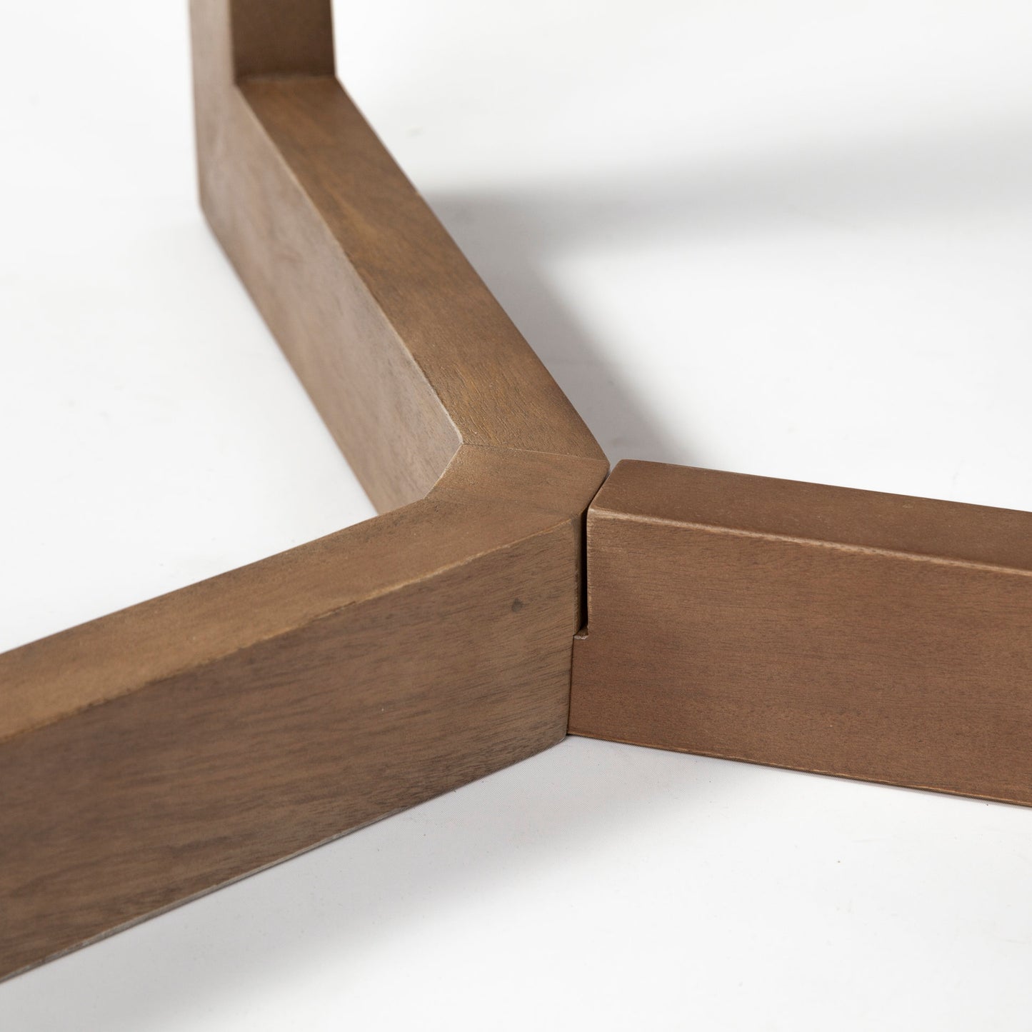 Denver Rectangular Brown Solid Wood Top and Base Dining Table for a Timeless and Stylish Dining Experience