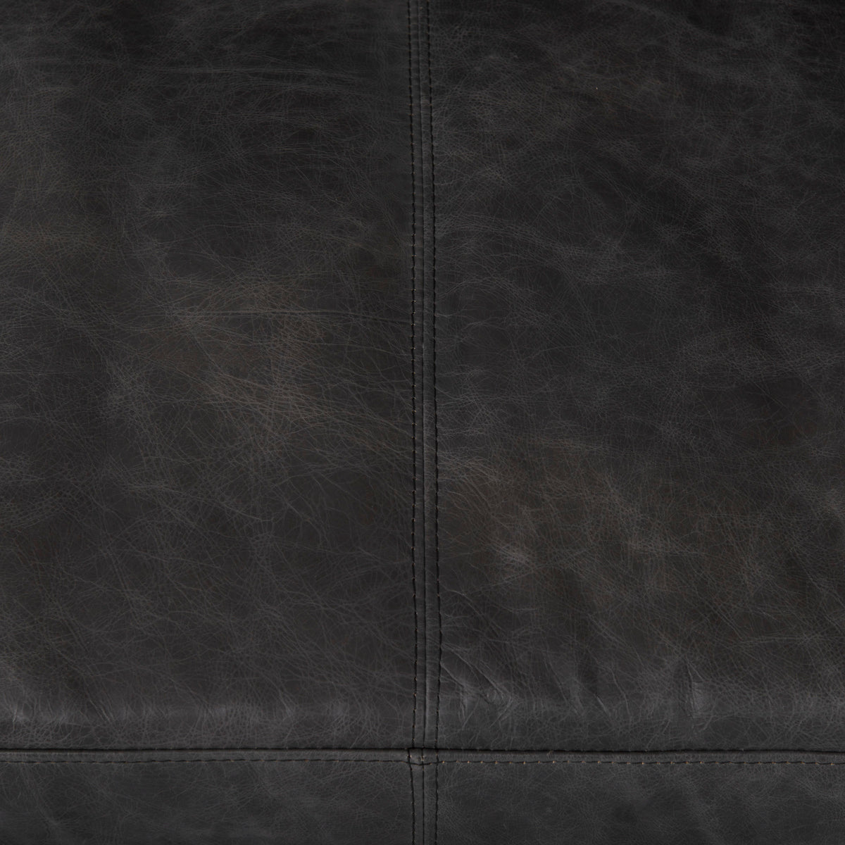 Cochrane Brown Leather Three Seater Sofa