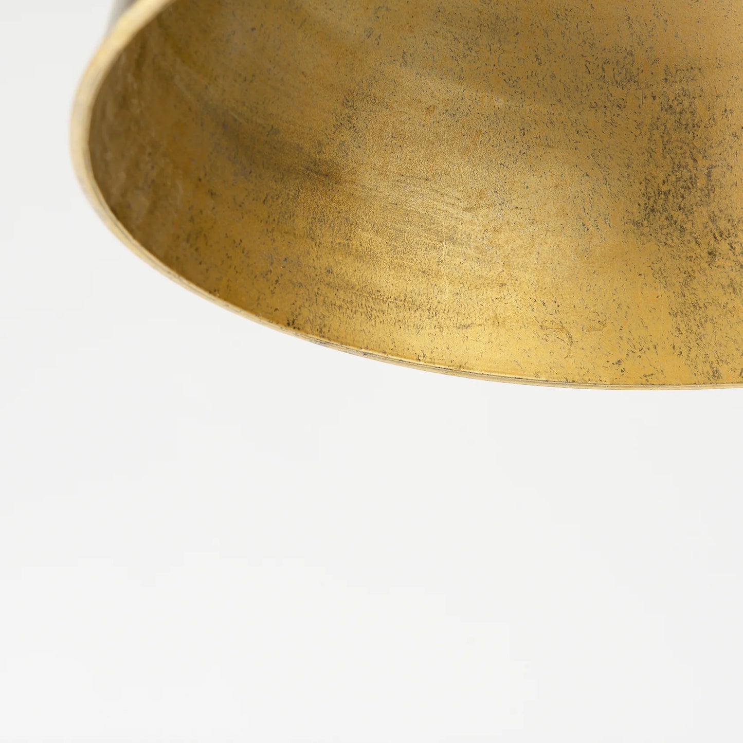 Capsa 17" Antique Gold & Silver Metal Dome Pendant Light – Stylish and Elegant Lighting Fixture for Modern Spaces