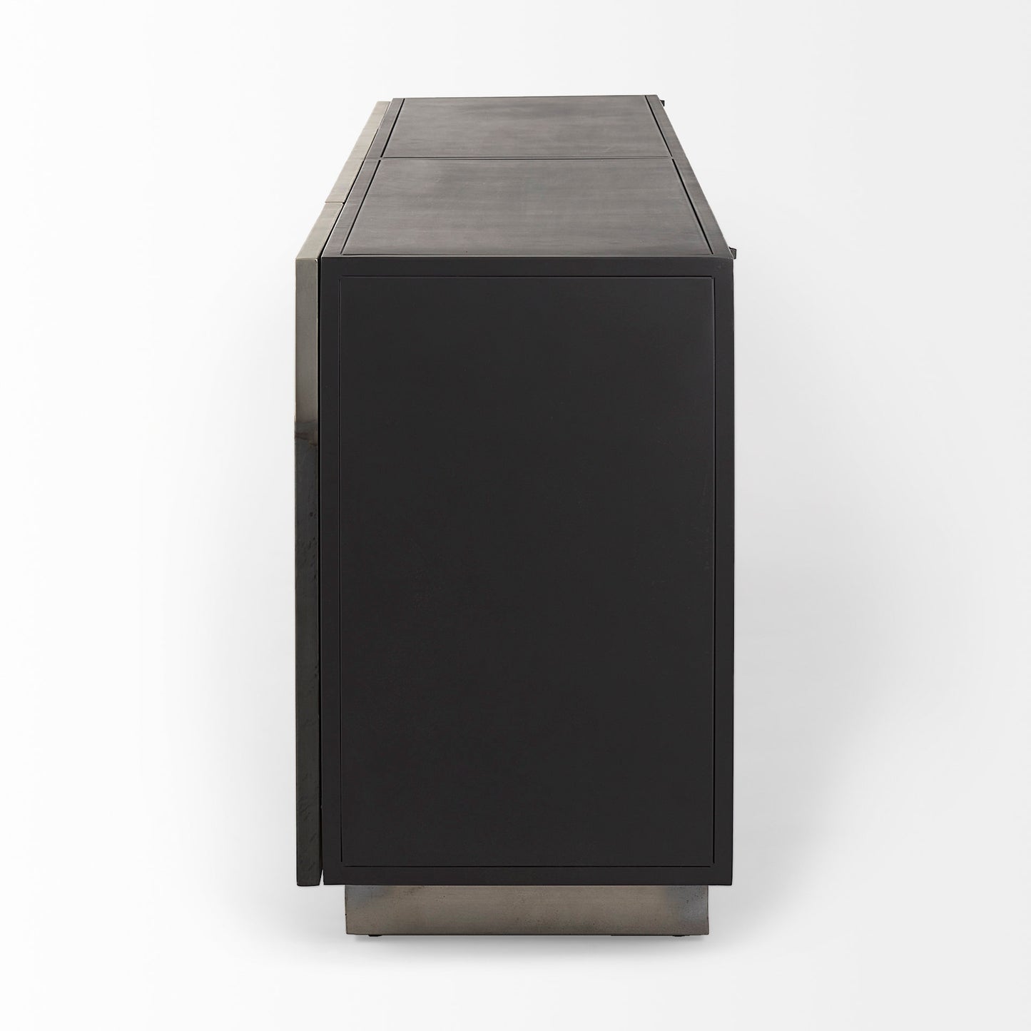 Roxdale Acid Wash Metal Sideboard for a Unique and Industrial-Inspired Storage Solution