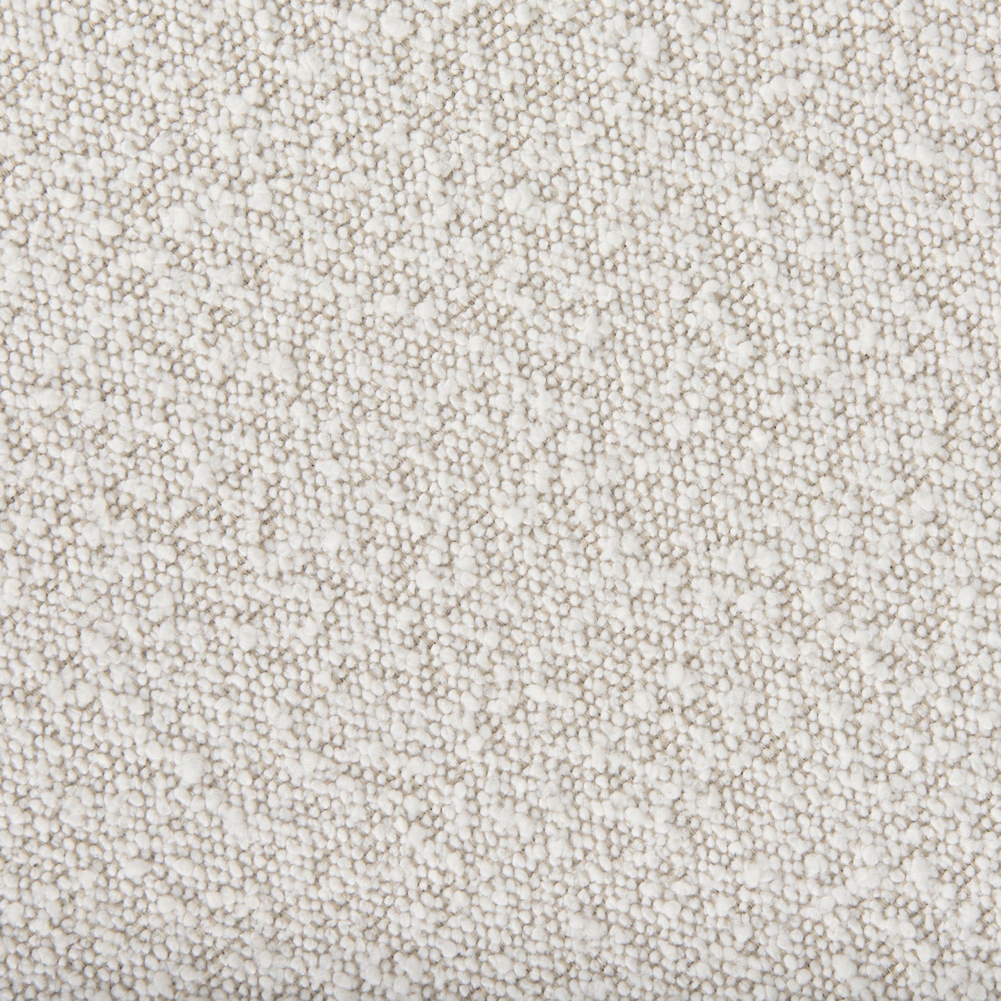 Amelia Cream Bouclé Upholstered Bench with Black Metal - Stylish and Modern Accent Seating