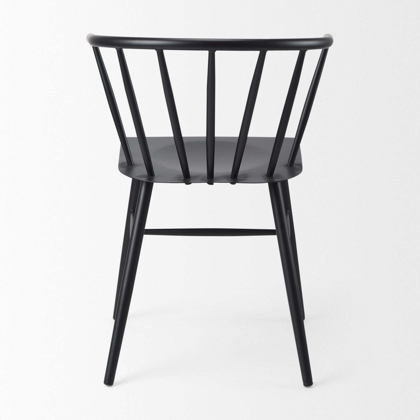 Colin Black Metal Dining Chair - Sleek and Durable Seating Solution