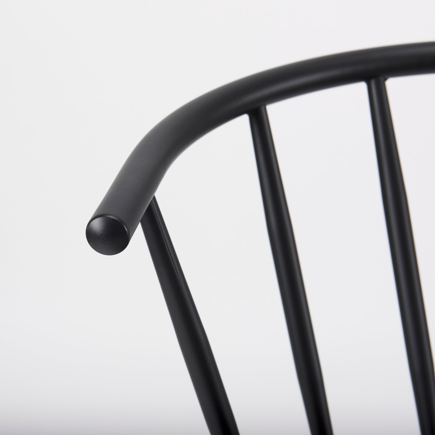 Colin Black Metal Dining Chair - Sleek and Durable Seating Solution