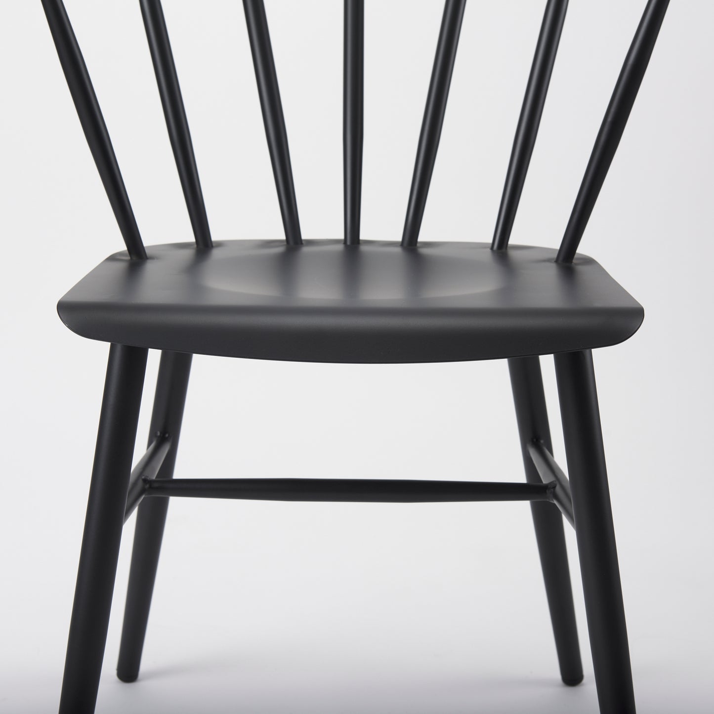 Colin Black Metal Dining Chair - Sleek and Durable Seating Solution
