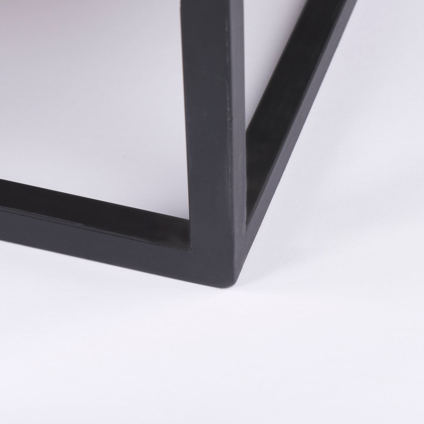 Sloan Black Wood Sideboard with Black Metal Frame for a Sleek and Modern Storage Solution