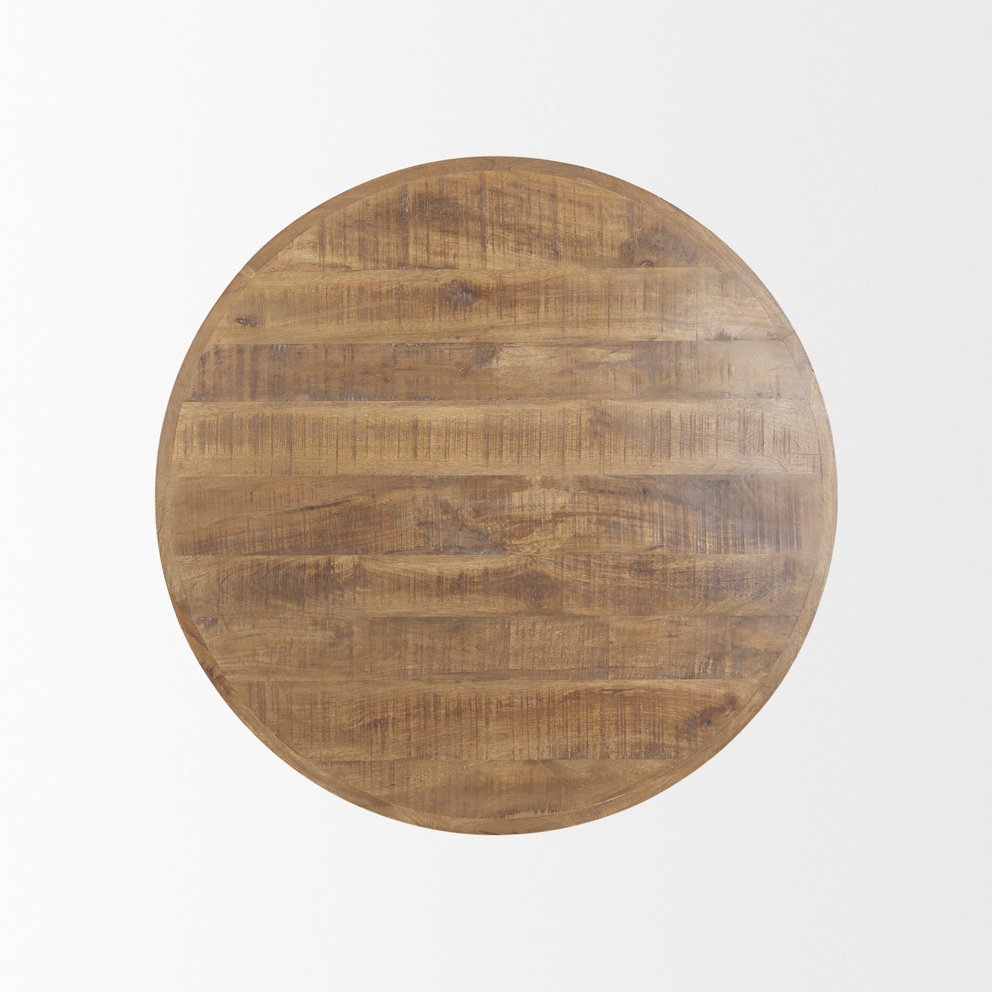 Rosie Round Blonde Wood Coffee Table – Elegant & Modern Living Room Centerpiece