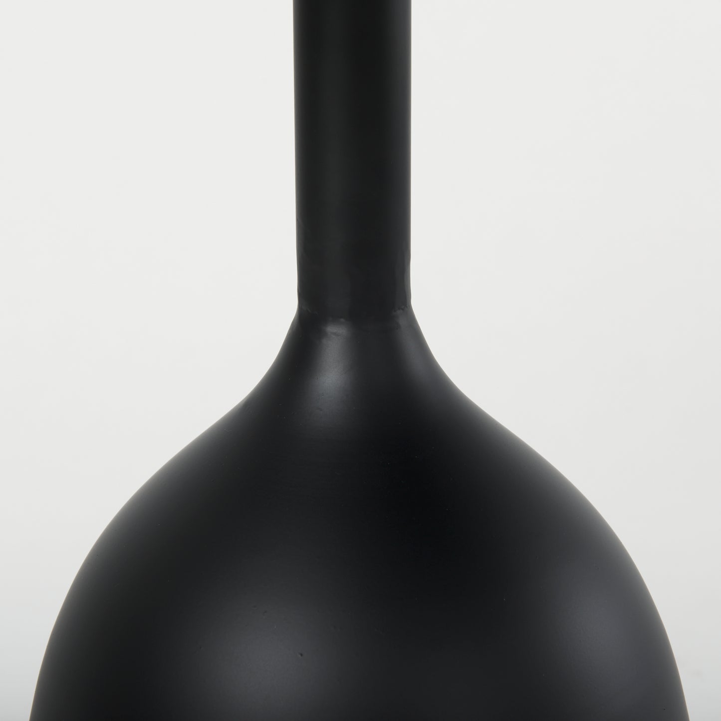 Talulla Matte Black Metal Accent Table - Sleek Design for Modern Living Spaces and Stylish Decor