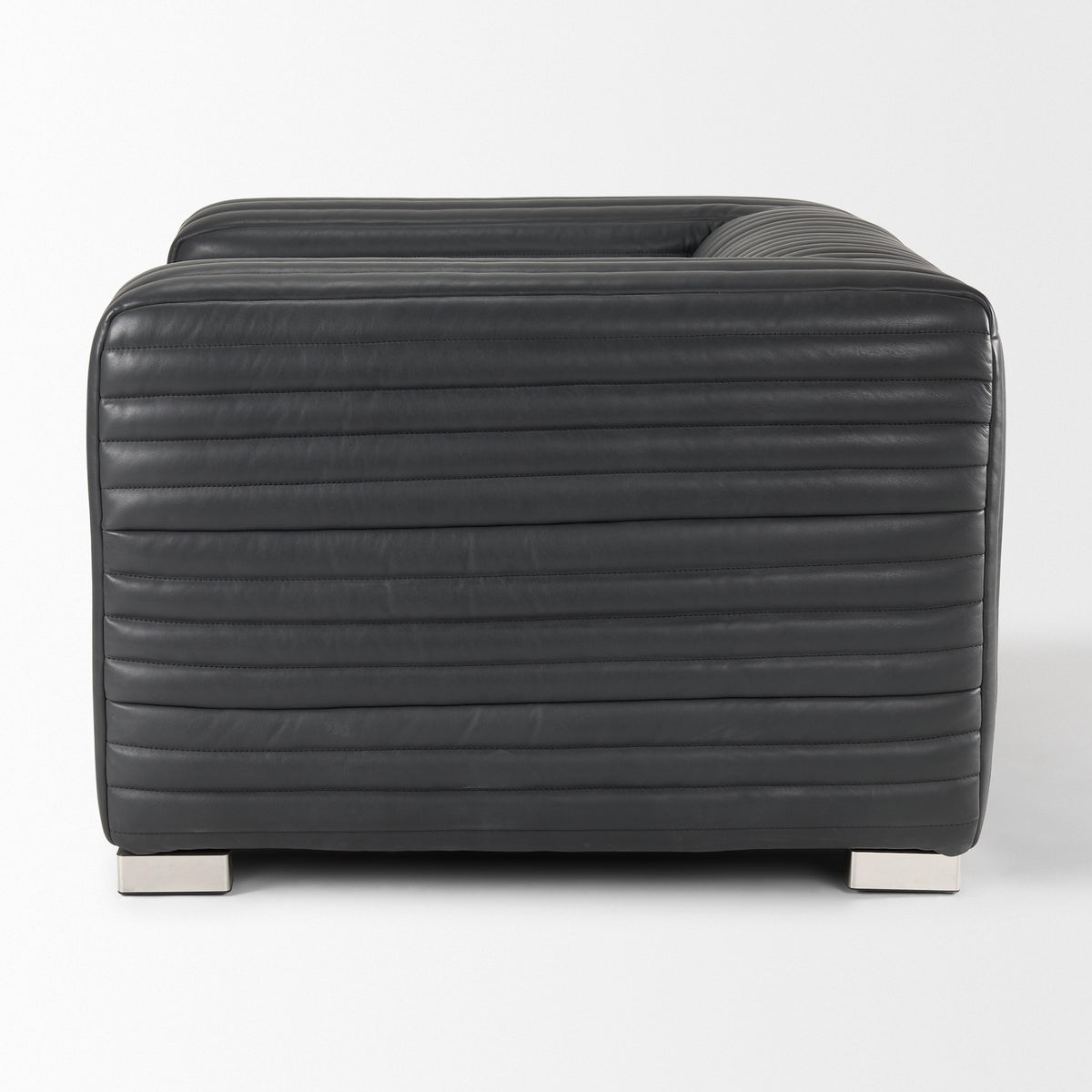 Ricciardo Cognac Leather Upholstered Arm Chair