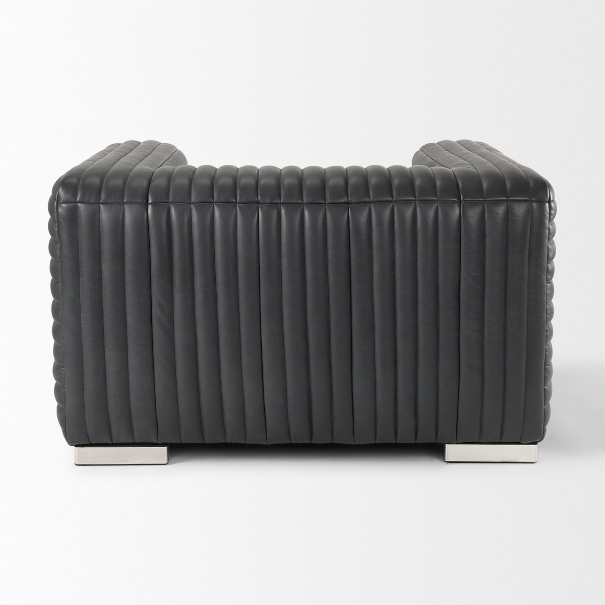 Ricciardo Cognac Leather Upholstered Arm Chair
