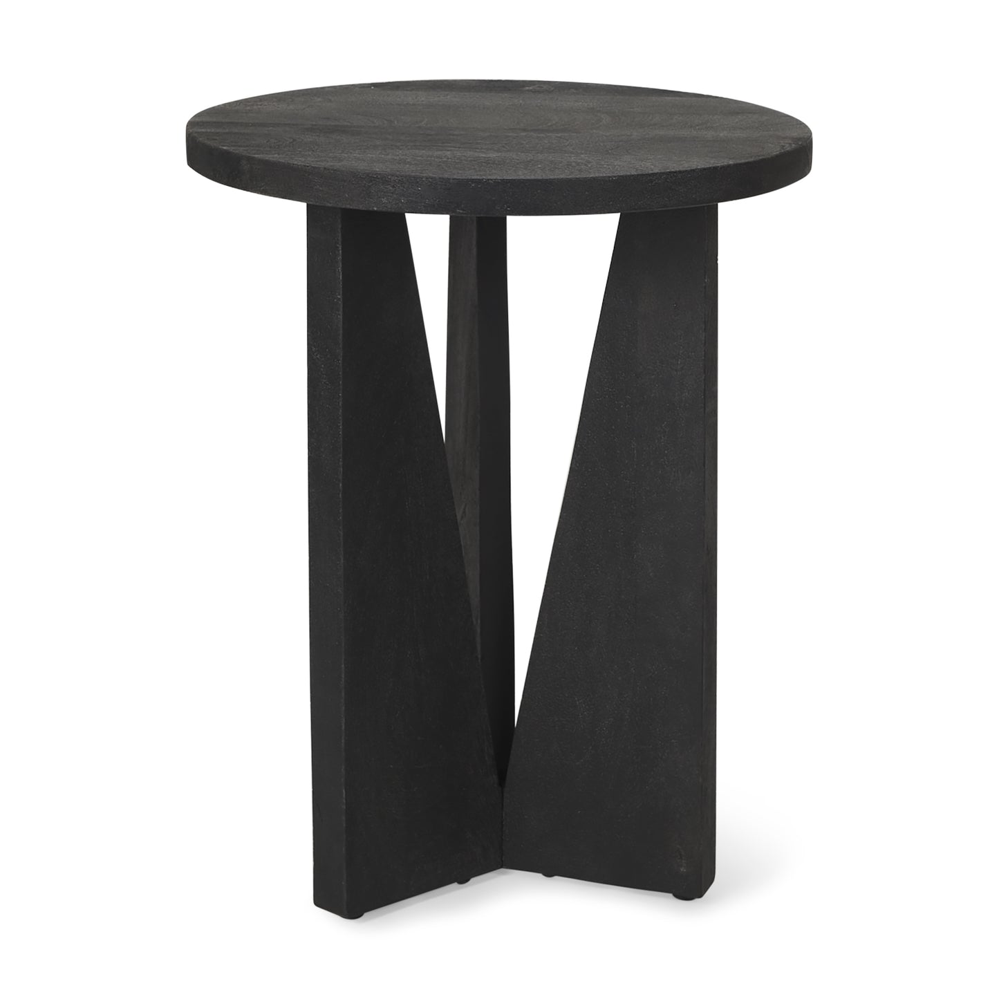 Mattius Light Wood Accent Table