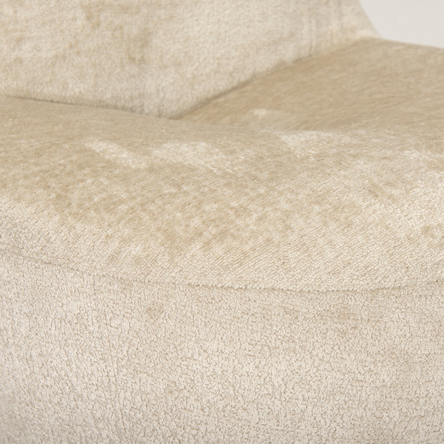 Beverly Beige Chenille Accent Chair - Comfortable and Elegant Seating for Any Room