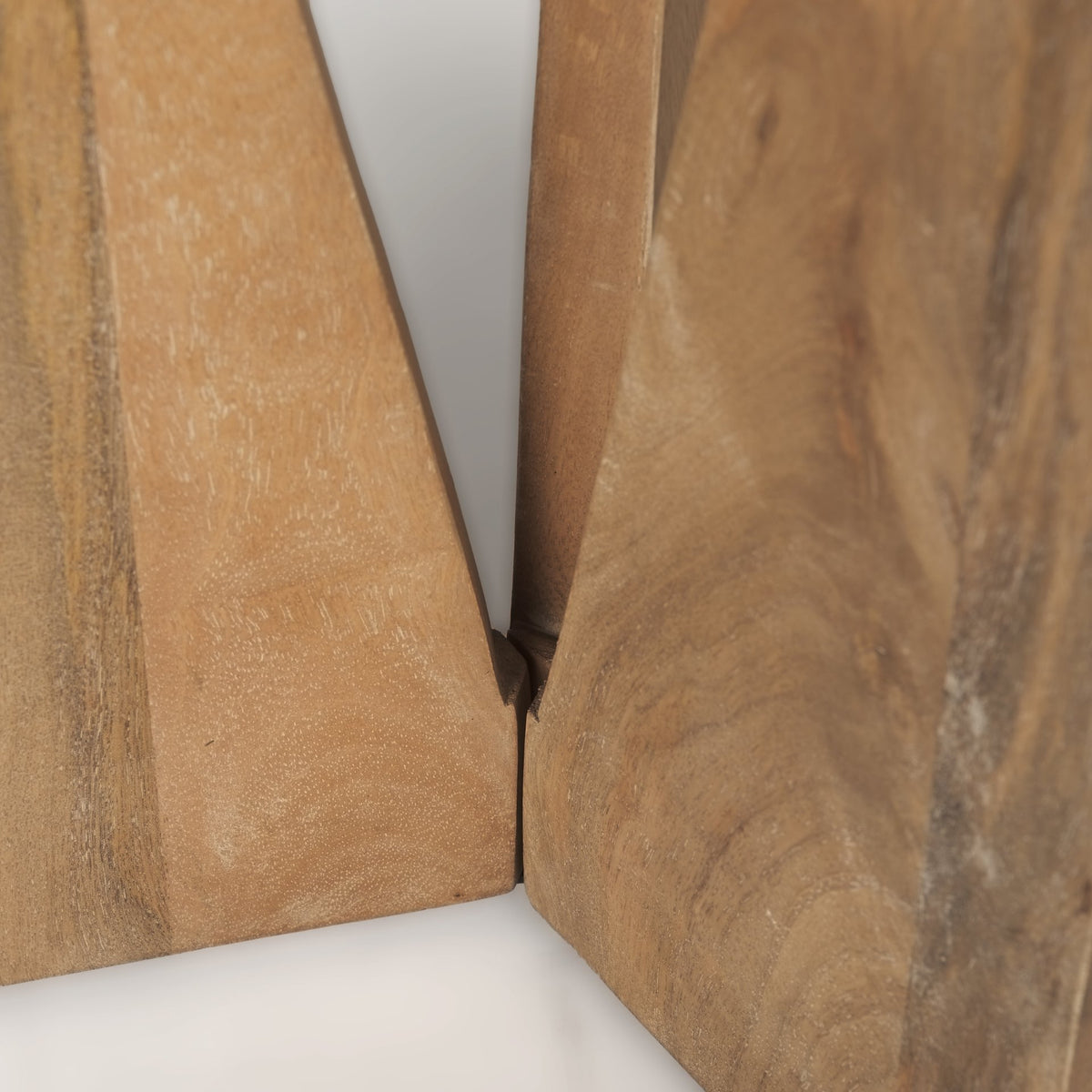 Mattius Light Wood Accent Table