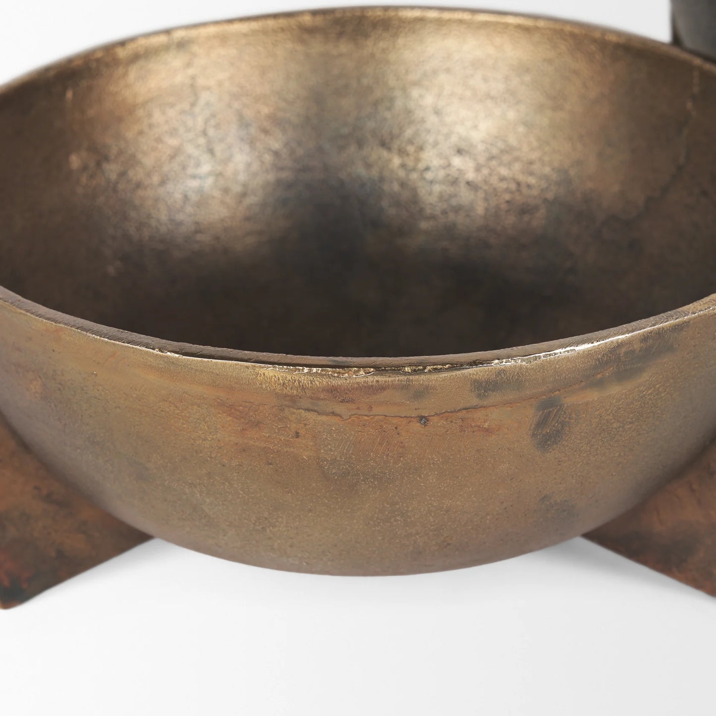 Quita Large Gold Decorative Bowls – Set of 2 Stylish Metallic Accents for Elegant Home Décor & Entertaining