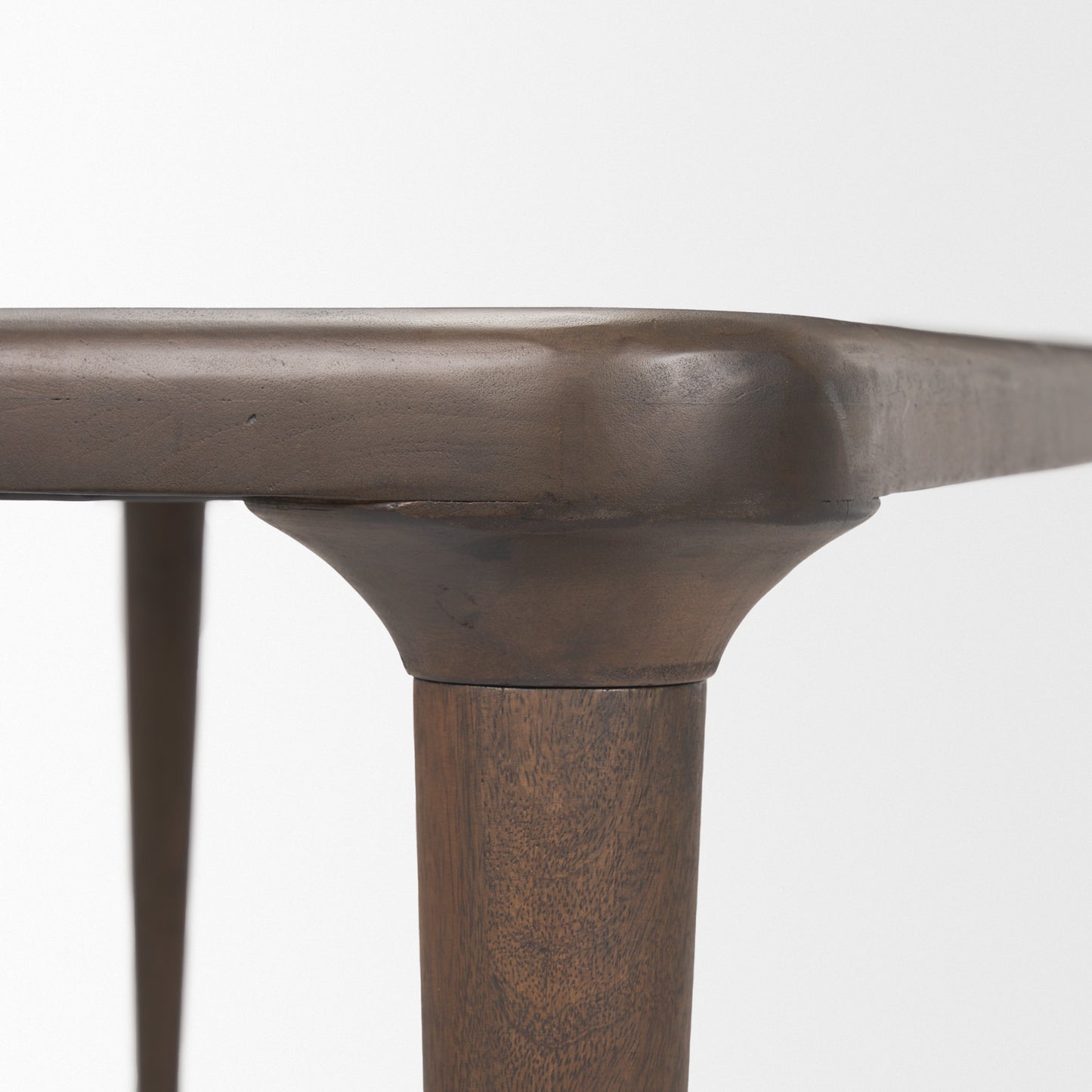 Suvan 72L Medium-Dark Brown Rectangular Wood Dining Table for a Sophisticated and Timeless Dining Space