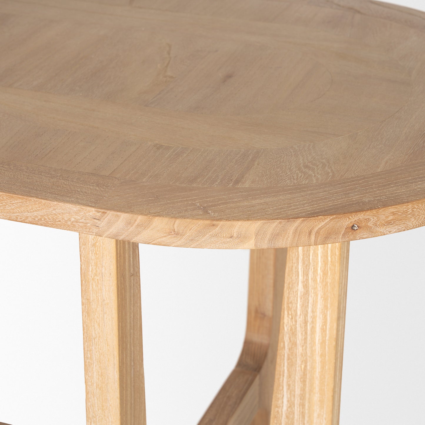 Taylin Light Brown Solid Wood Desk - Stylish and Durable Home Office Furniture
