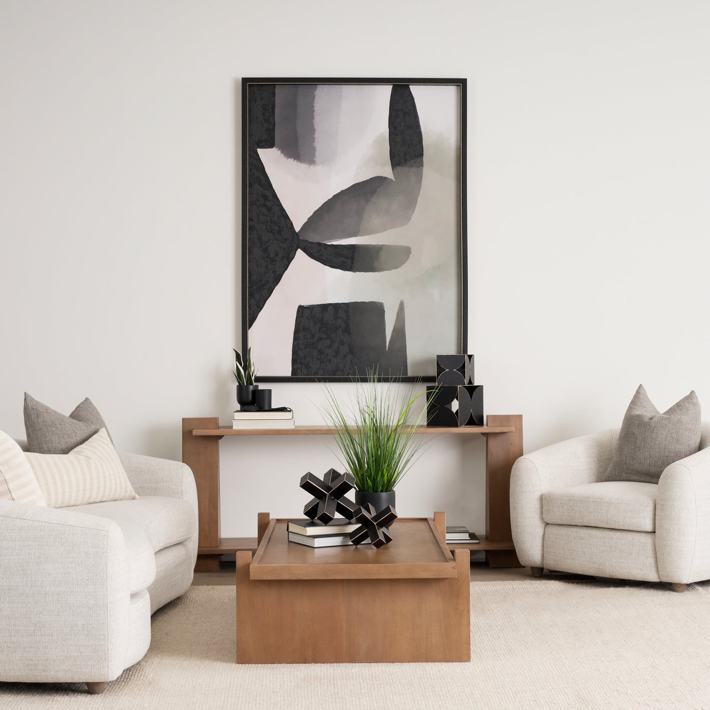 Eula Medium Brown Wood Console Table – Stylish & Functional Accent Piece