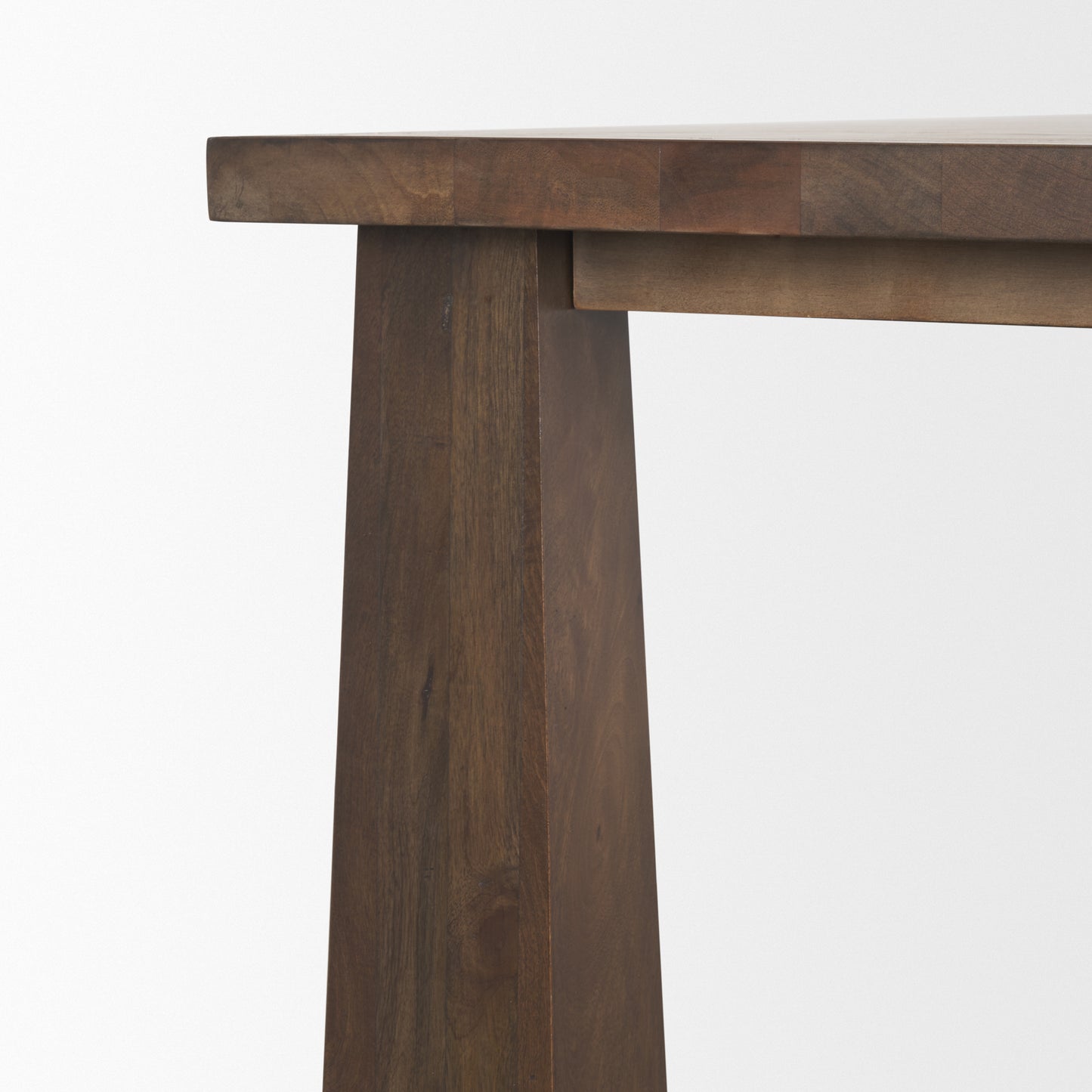 Wolcott Rectangular Dark Brown Solid Wood Dining Table for a Classic and Elegant Dining Experience