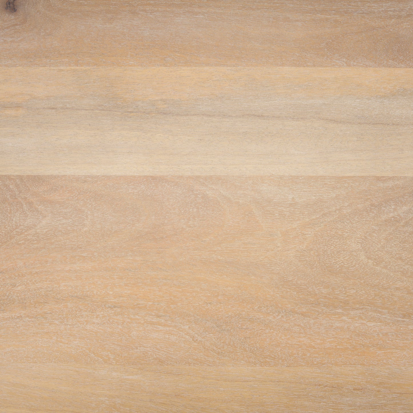 Shivon 84" Rectangular Light Brown Mango Wood Dining Table with Travertine for a Unique and Elegant Dining Experience