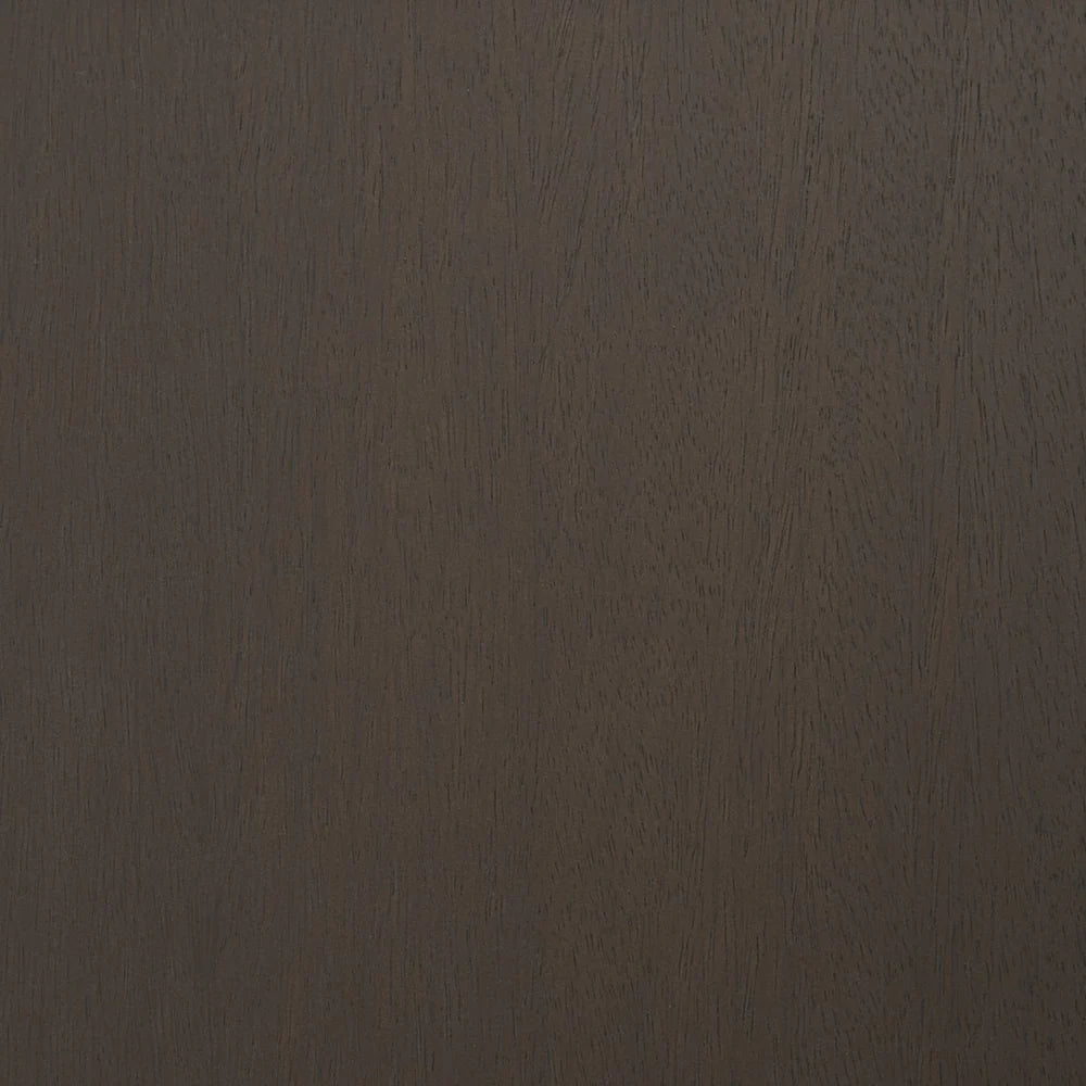 Welborn Dining Table – Solid Mango Wood with a Rich Dark Brown Finish, Featuring a Minimalist Design for Modern Homes