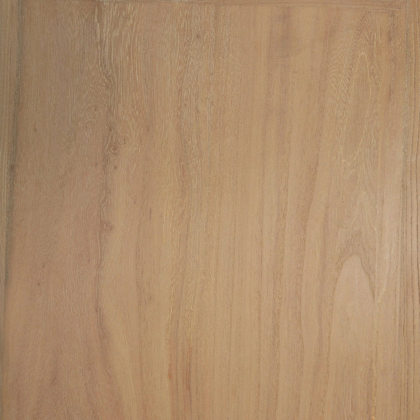 Callum Elegant Light Brown Elm Wood Curio Cabinet with Arched Glass Doors for Timeless Display