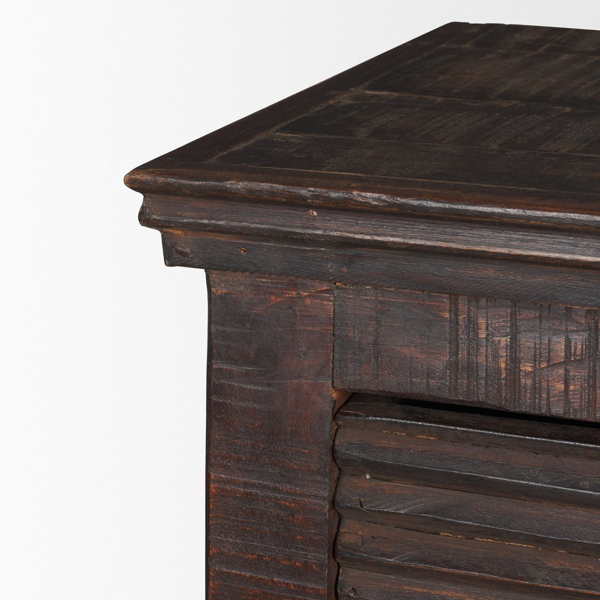 Rhett Reclaimed Wood 3 Drawer Cabinet