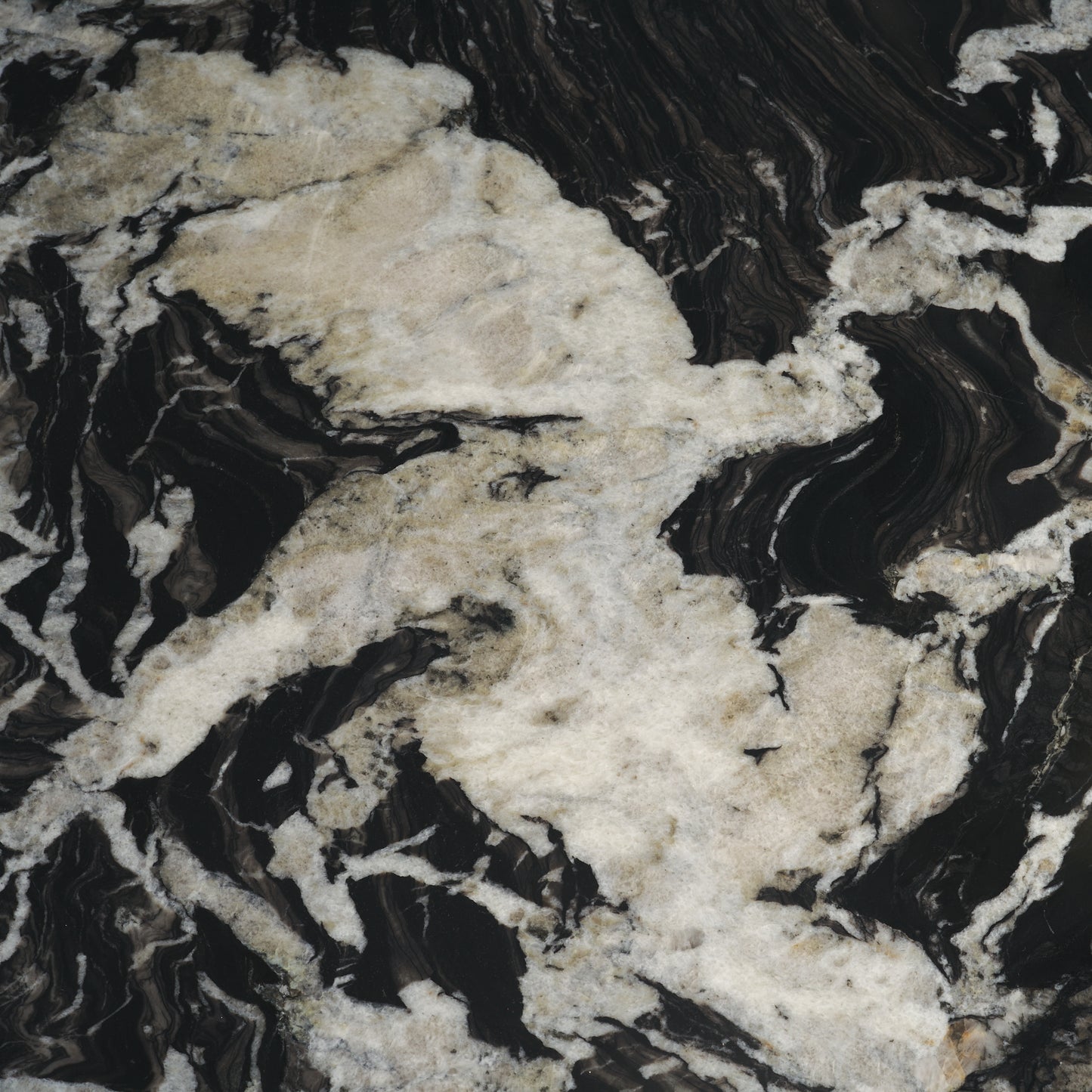 Marilyn 48 Inch Black Forest Marble Round Dining Table