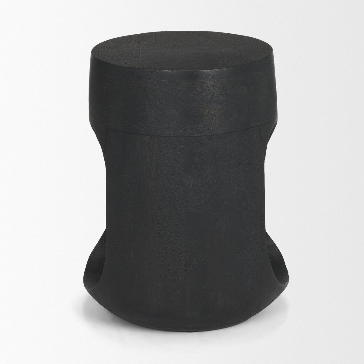Cove Dark Brown Solid Mango Wood Side Table