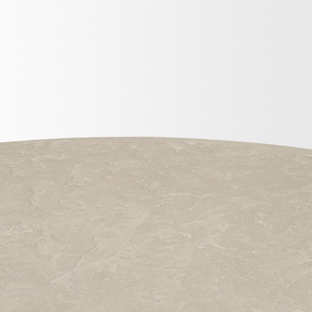 Mesa 48 Inch Round Stone Finish Coffee Table