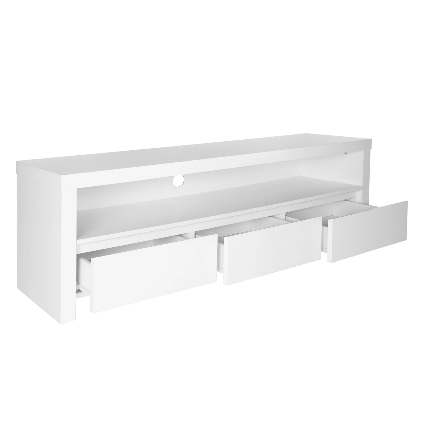 Bryant 59" Media Stand - Sleek Modern TV Console with Storage