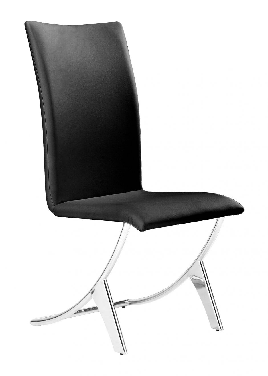 Delfin Dining Chair Black Set of 2