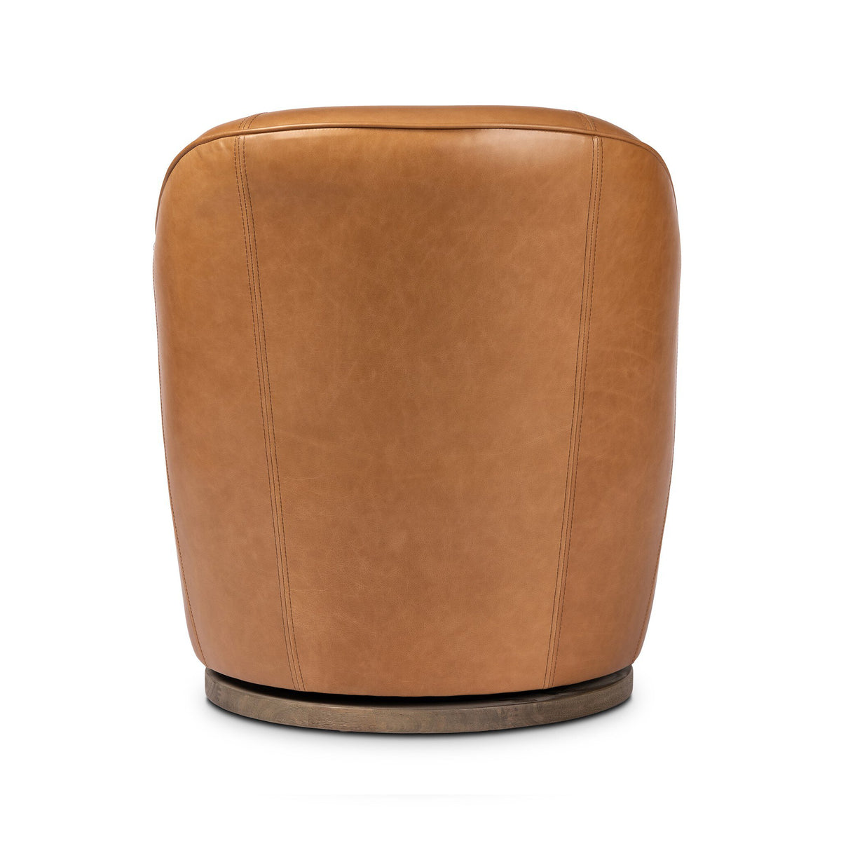 Aurora Swivel Chair Sonoma Butterscotch Top‑Grain Leather