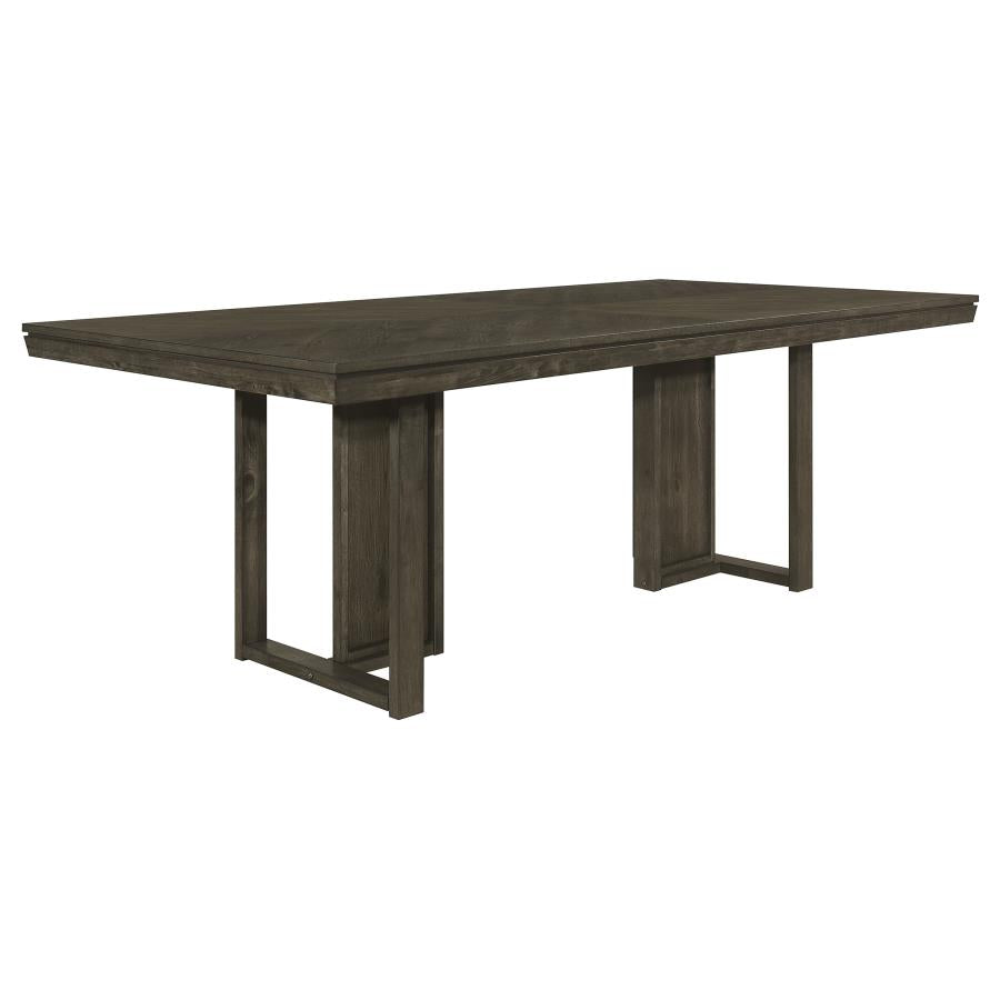 Kelly Rectangular Dining Table β Dark Grey Design for Modern and Sophisticated Dining Spaces