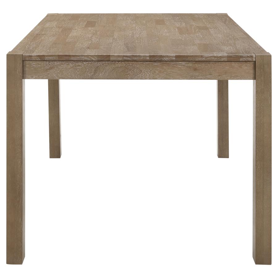 Scottsdale 6-Piece Rectangular Dining Set Brown Washed - Rustic and Elegant Dining Set for Your Home