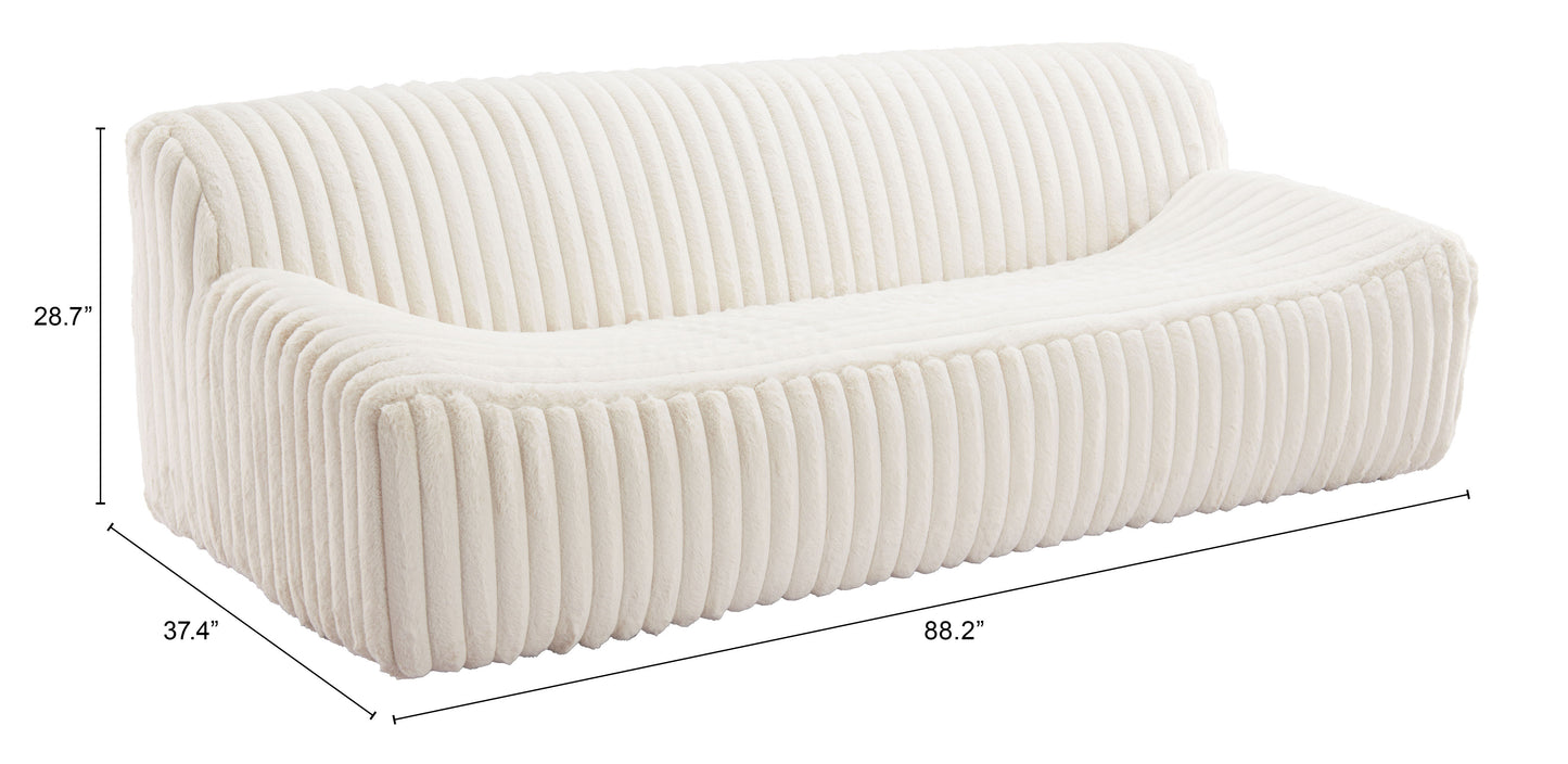 Osterbro Sofa Cream β Elegant and Cozy Cream Sofa for Contemporary Living Rooms