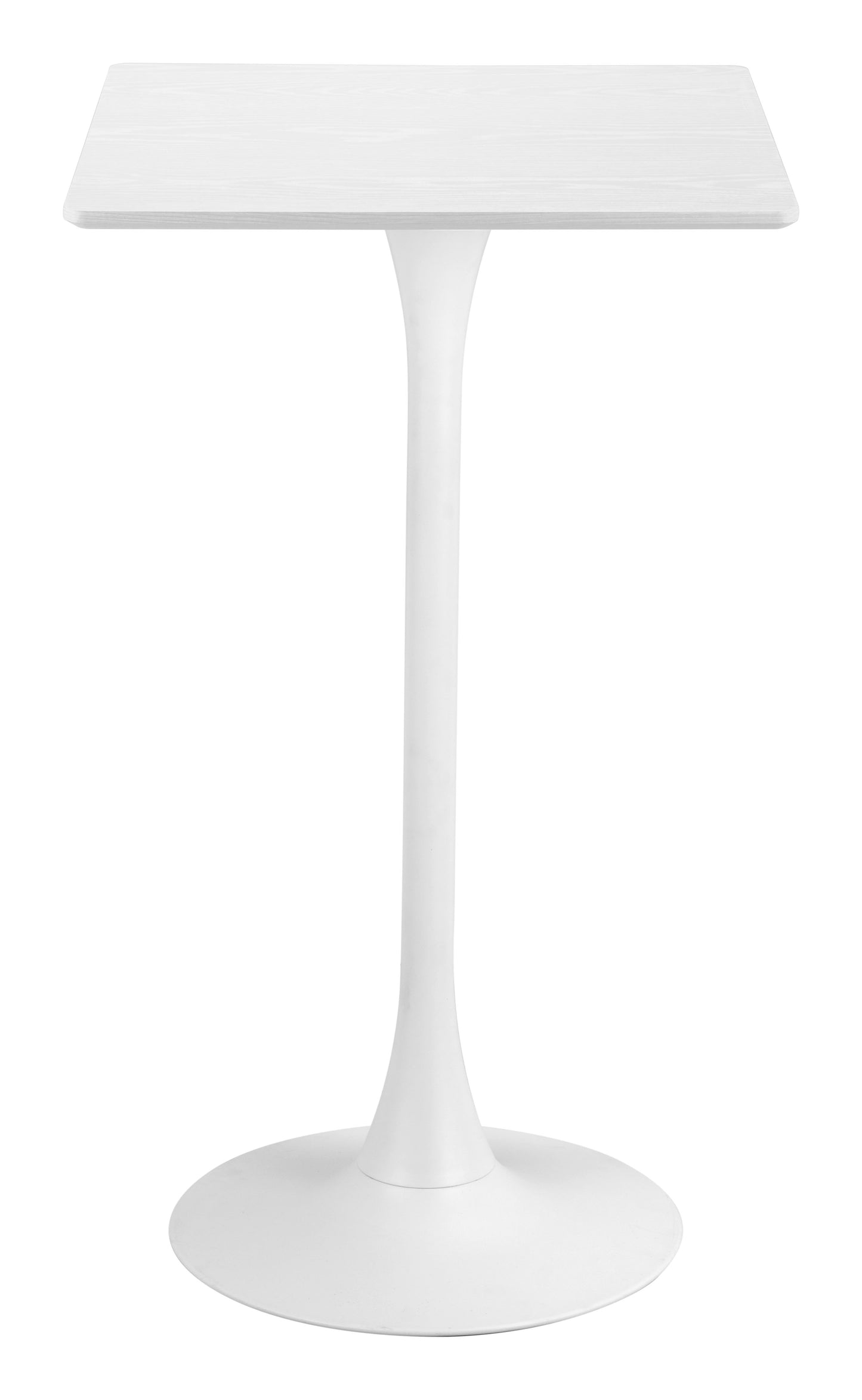 Valleta Bar Table - White Sleek and Stylish Bar Table for Contemporary Home Bars and Dining Spaces