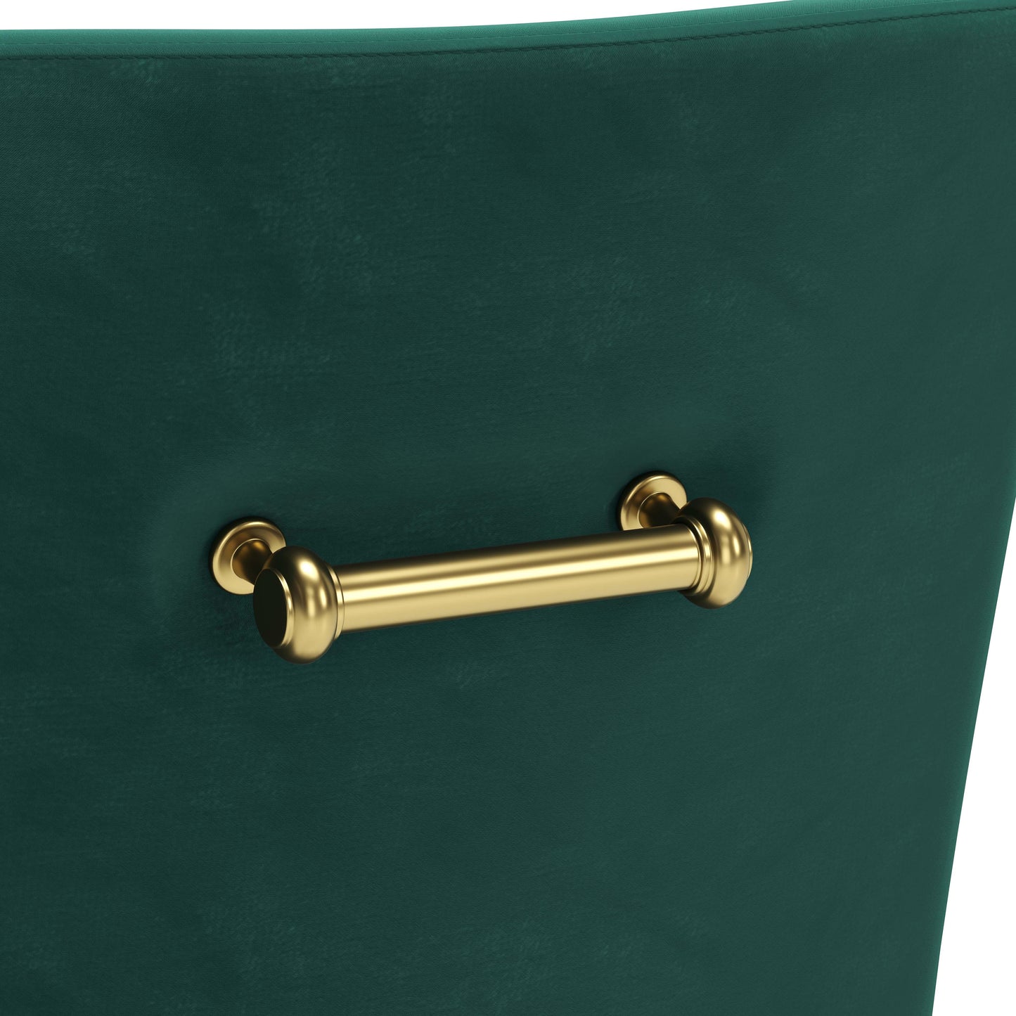 Maxine Dining Chair - Chic Green & Gold Design for Stylish Dining Rooms and Modern Interiors