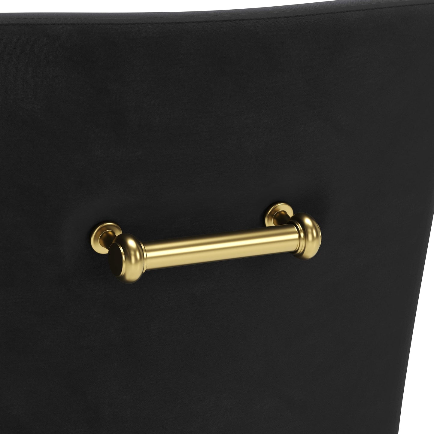 Maxine Dining Chair - Stylish Black & Gold Design for Elegant Dining Rooms and Contemporary Spaces