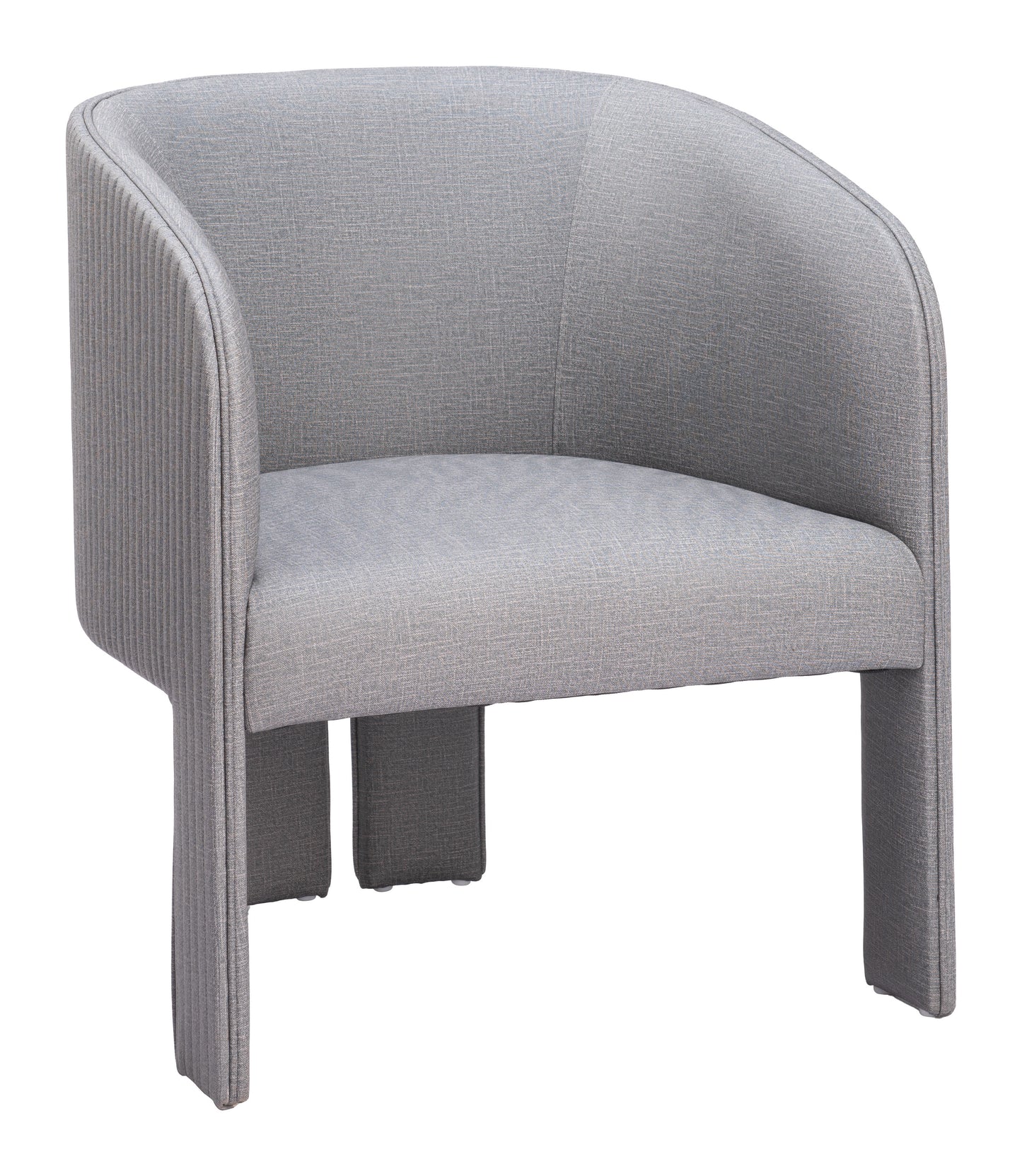 Hull Accent Chair - Slate Gray Modern Upholstered Chair for Sophisticated Living Rooms