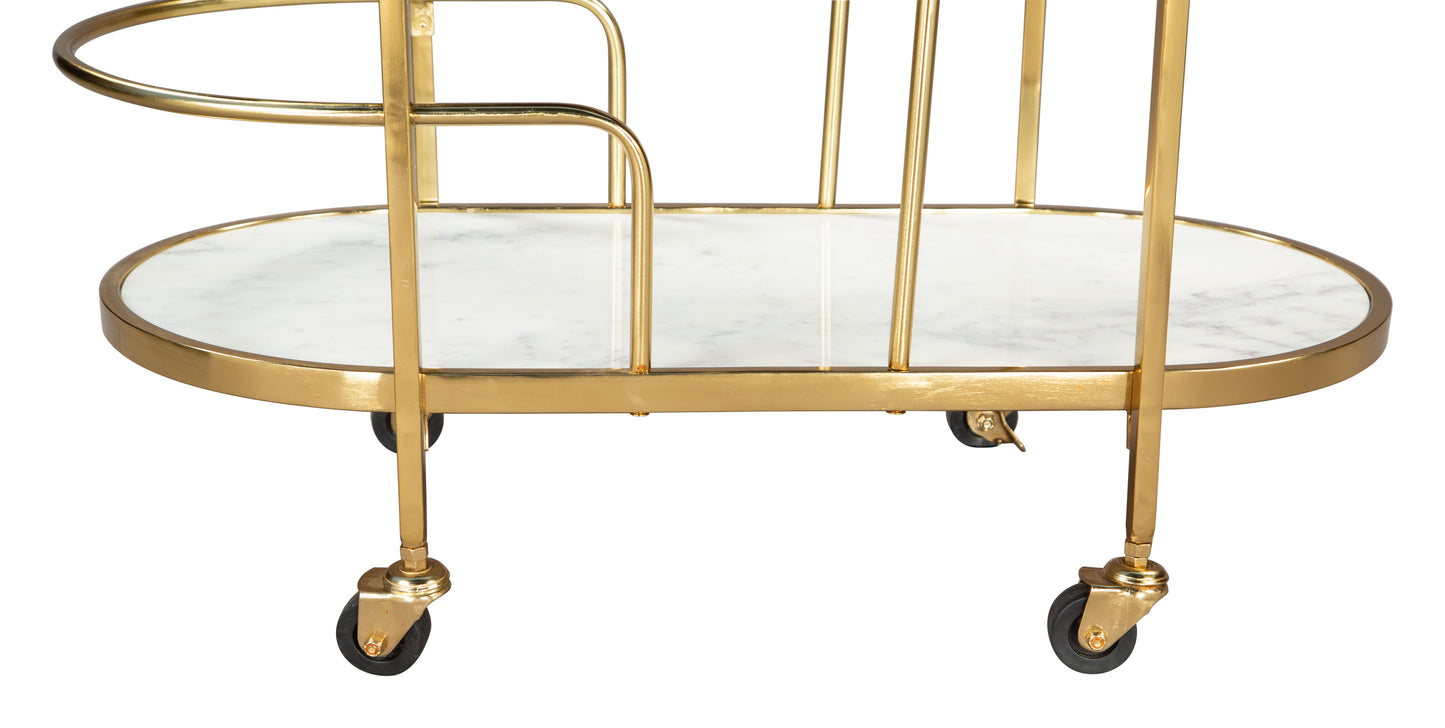 Antalya Bar Cart - Vibrant Multicolor Design for Stylish Entertaining and Home Decor