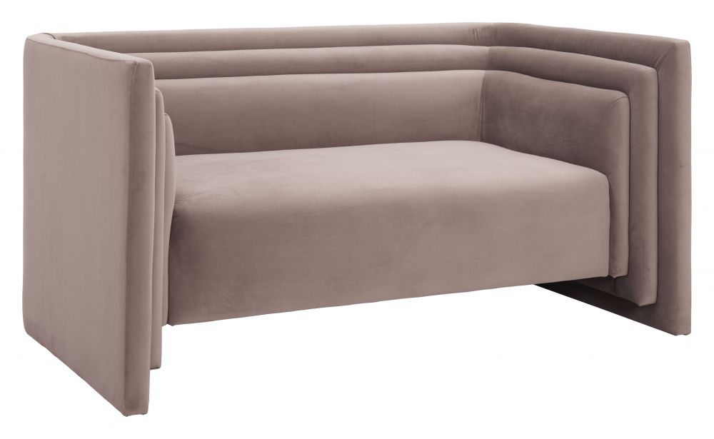 Trippel Loveseat Taupe β Stylish and Comfortable Taupe Loveseat for Contemporary Living Rooms