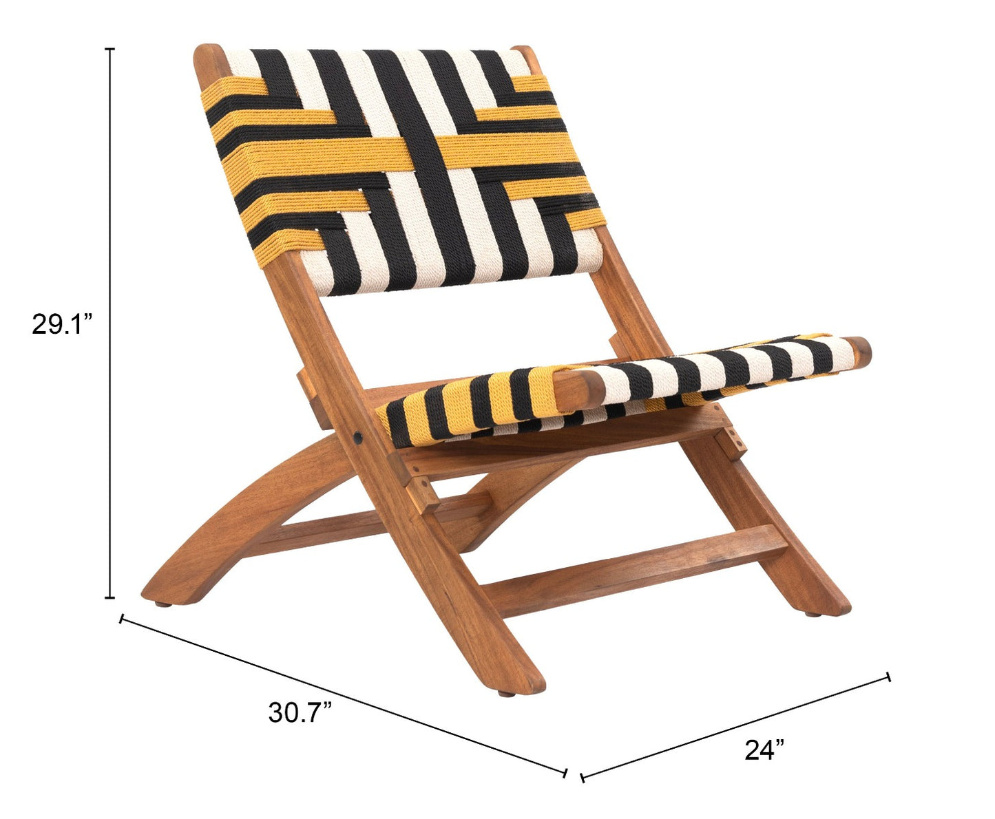 Sunbeam Lounge Chair Multicolor - Bright & Playful Lounge Chair with a Bold Multicolor Design for a Modern, Fun Vibe