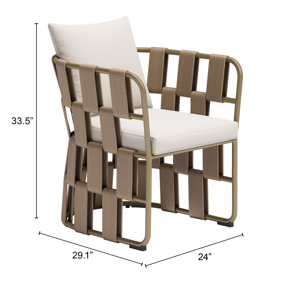 Quadrat Dining Chair White - Sleek & Stylish Dining Chair with a Clean White Finish for a Contemporary Look