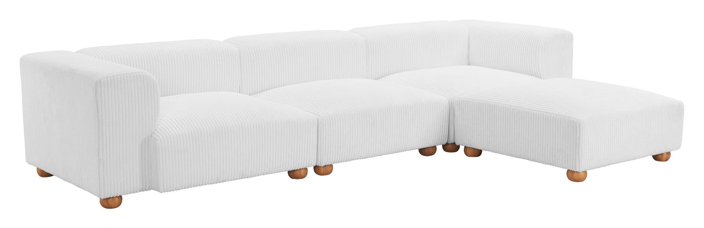 Tayte Sofa White β Stylish and Comfortable White Sofa for Contemporary Living Rooms