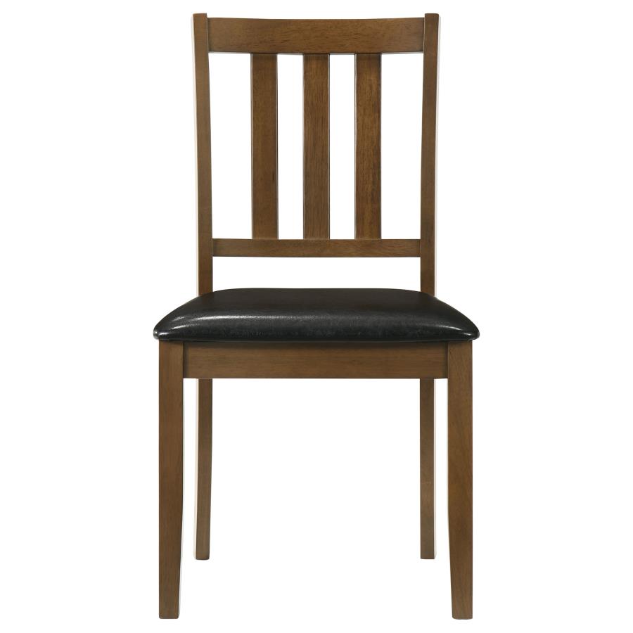 Parkwood 5-Piece Square Dining Table Set Honey Brown - Warm and Inviting Dining Set for Any Home